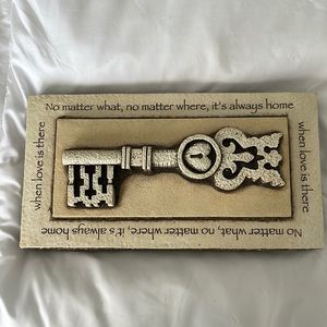 Wall Art  “No matter what, no matter where, it’s always home when love is here